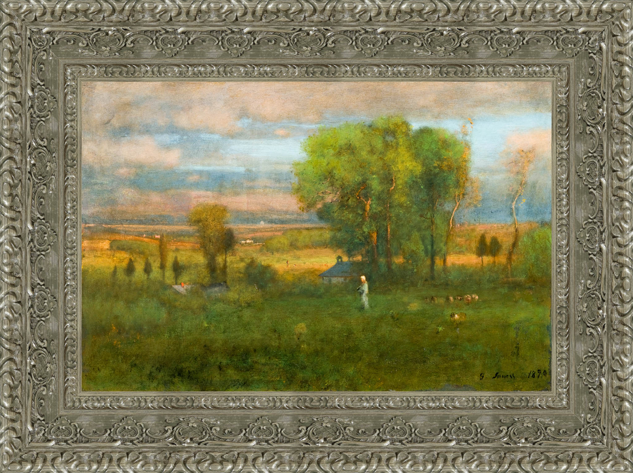 Twilight In Italy – George Inness, 1870 - Canvas Classics