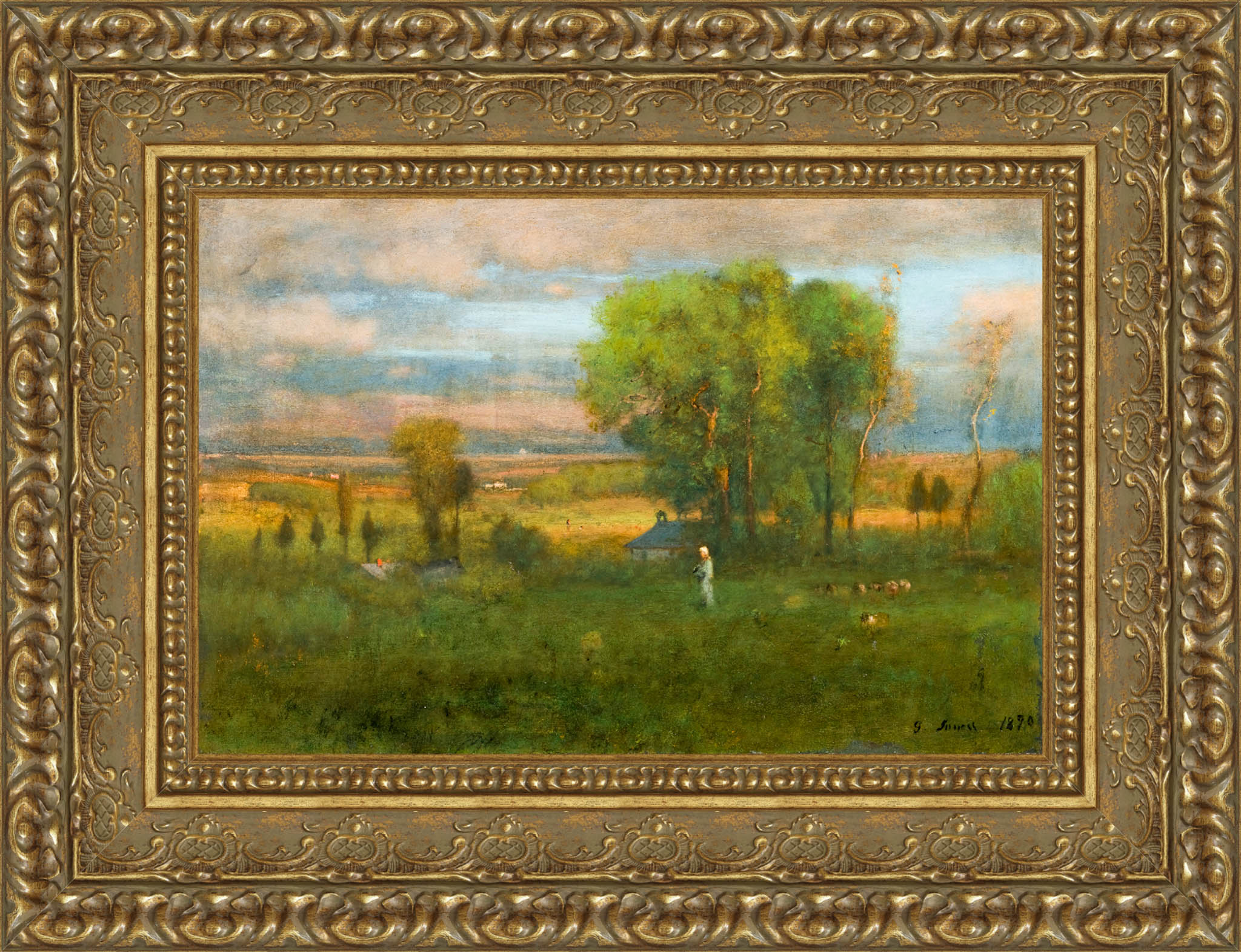 Twilight In Italy – George Inness, 1870 - Canvas Classics