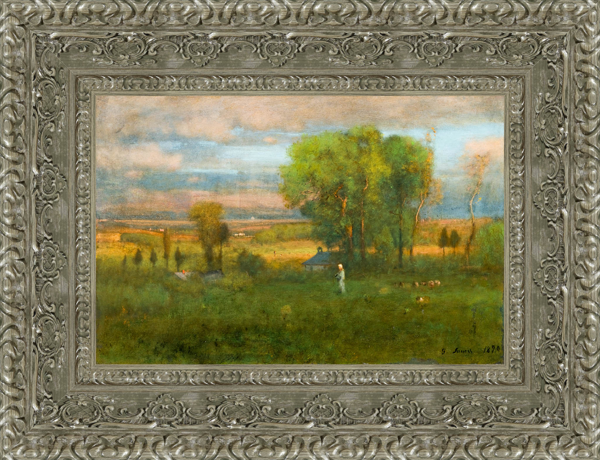 Twilight In Italy – George Inness, 1870 - Canvas Classics
