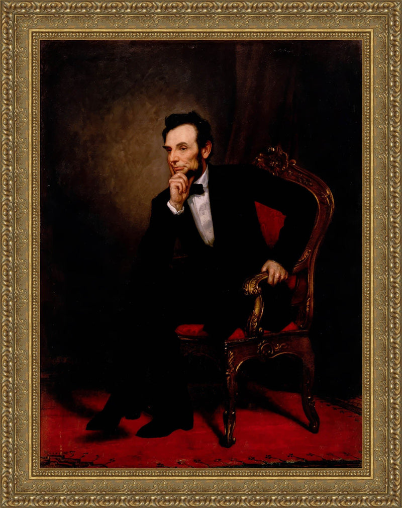Abraham Lincoln – George Peter Alexander Healy, 1869