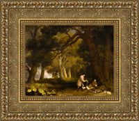 Gold frame