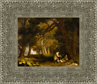Silver frame