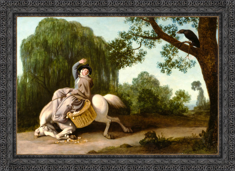 The Farmers Wife And The Raven – George Stubbs, 1786