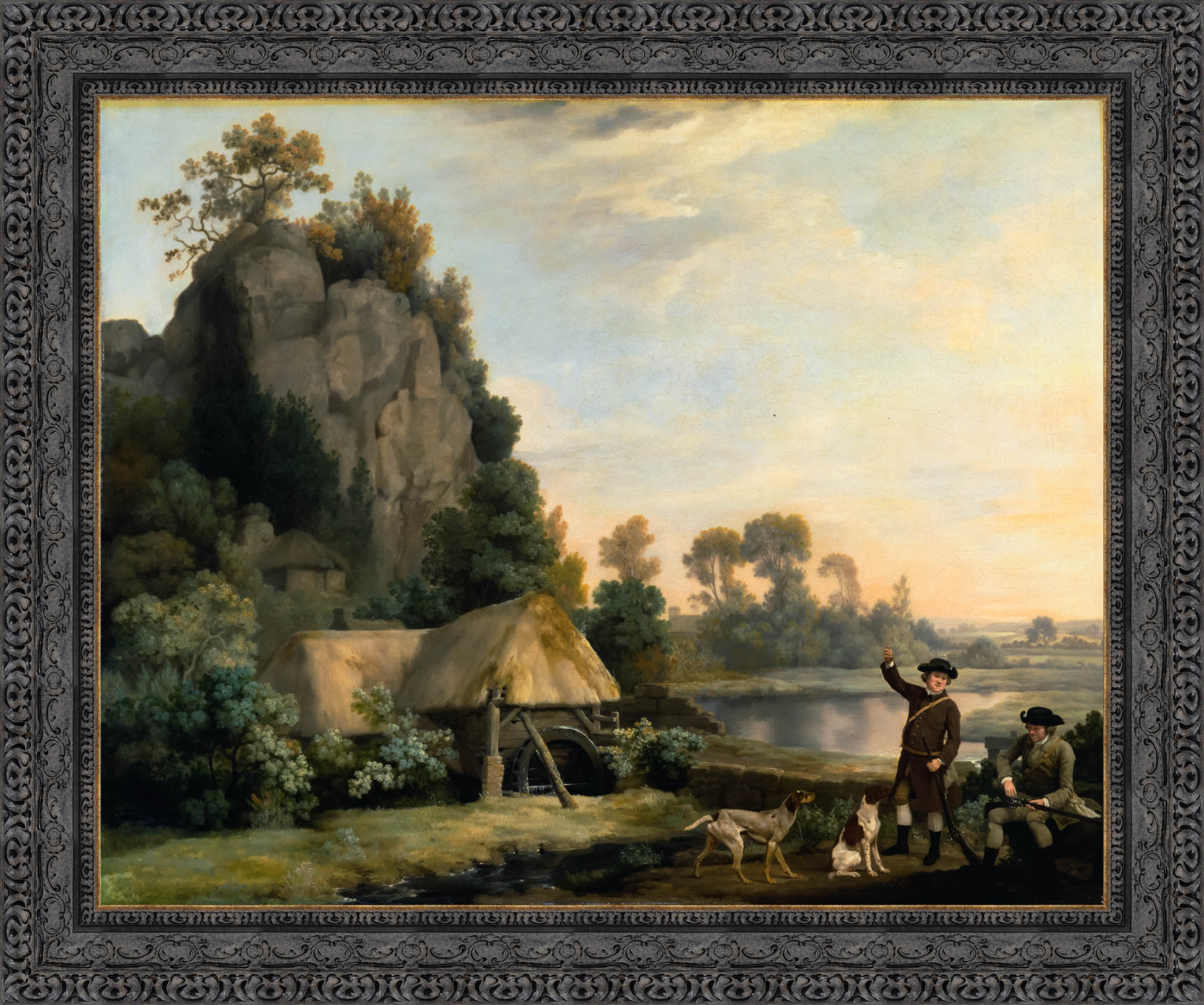 Two Gentlemen Going A Shooting – George Stubbs, 1769 - Canvas Classics