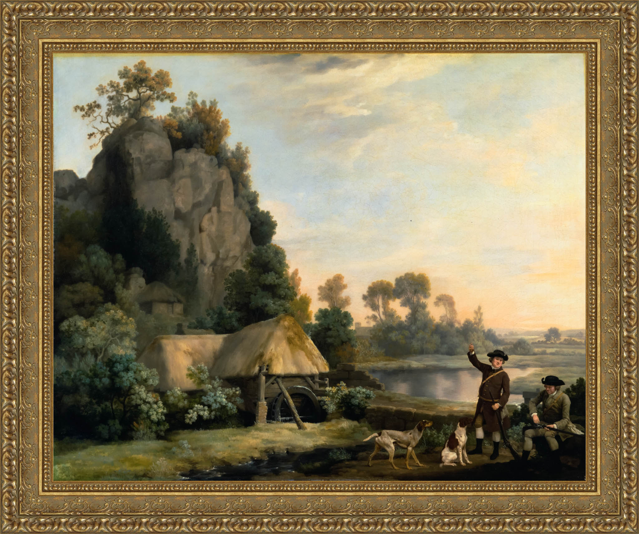 Two Gentlemen Going A Shooting – George Stubbs, 1769 - Canvas Classics