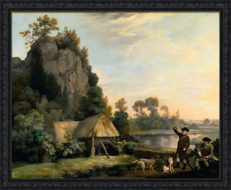 Two Gentlemen Going A Shooting – George Stubbs, 1769