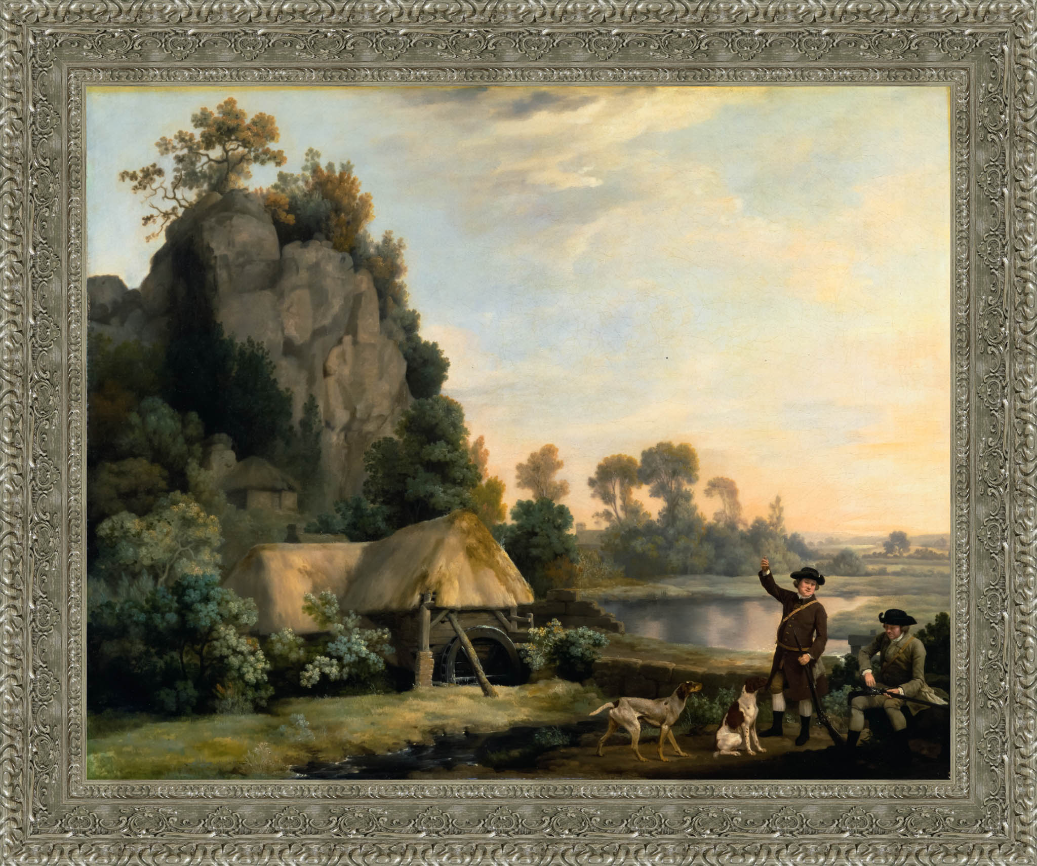 Two Gentlemen Going A Shooting – George Stubbs, 1769 - Canvas Classics