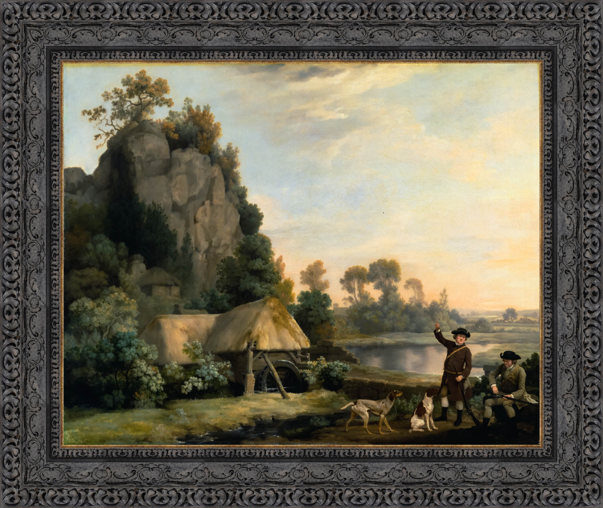 Two Gentlemen Going A Shooting – George Stubbs, 1769 - Canvas Classics