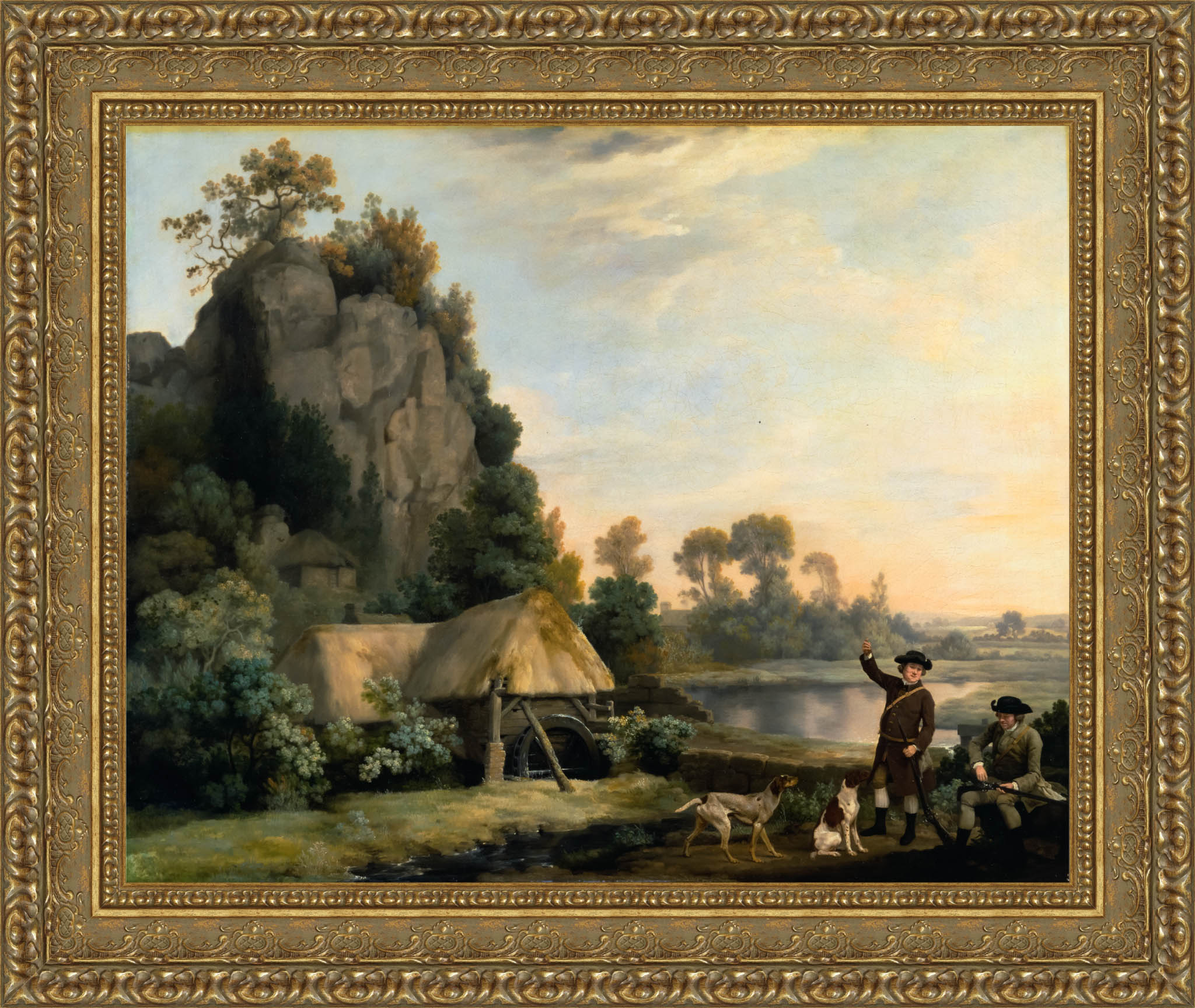 Two Gentlemen Going A Shooting – George Stubbs, 1769 - Canvas Classics