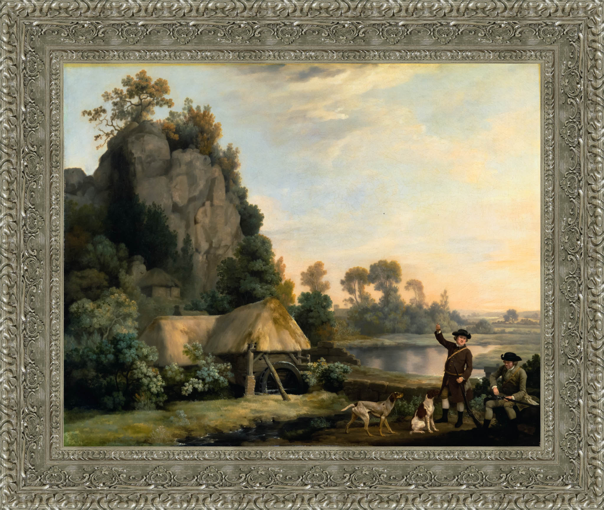 Two Gentlemen Going A Shooting – George Stubbs, 1769 - Canvas Classics
