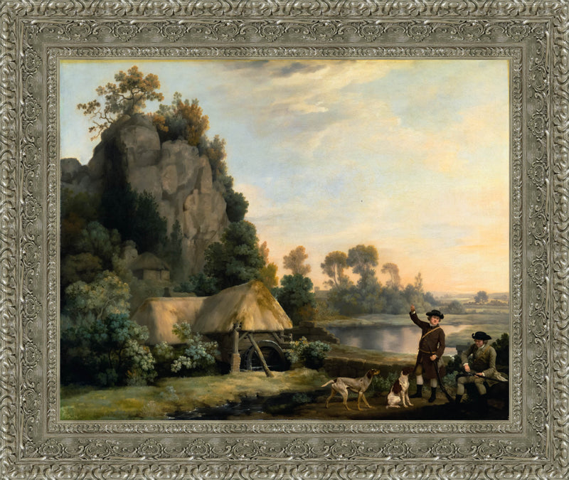 Two Gentlemen Going A Shooting – George Stubbs, 1769