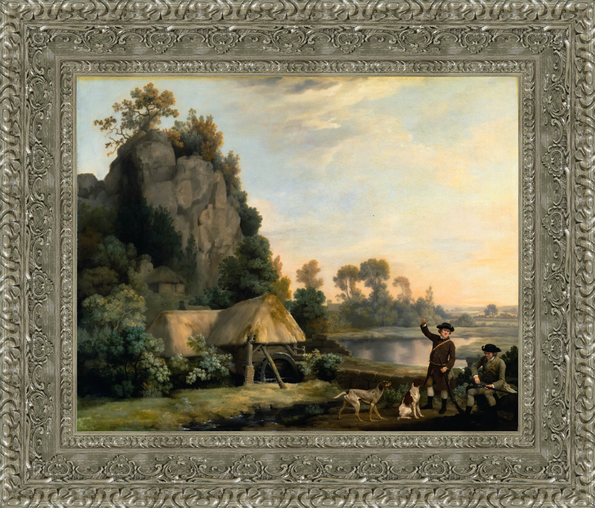 Two Gentlemen Going A Shooting – George Stubbs, 1769 - Canvas Classics