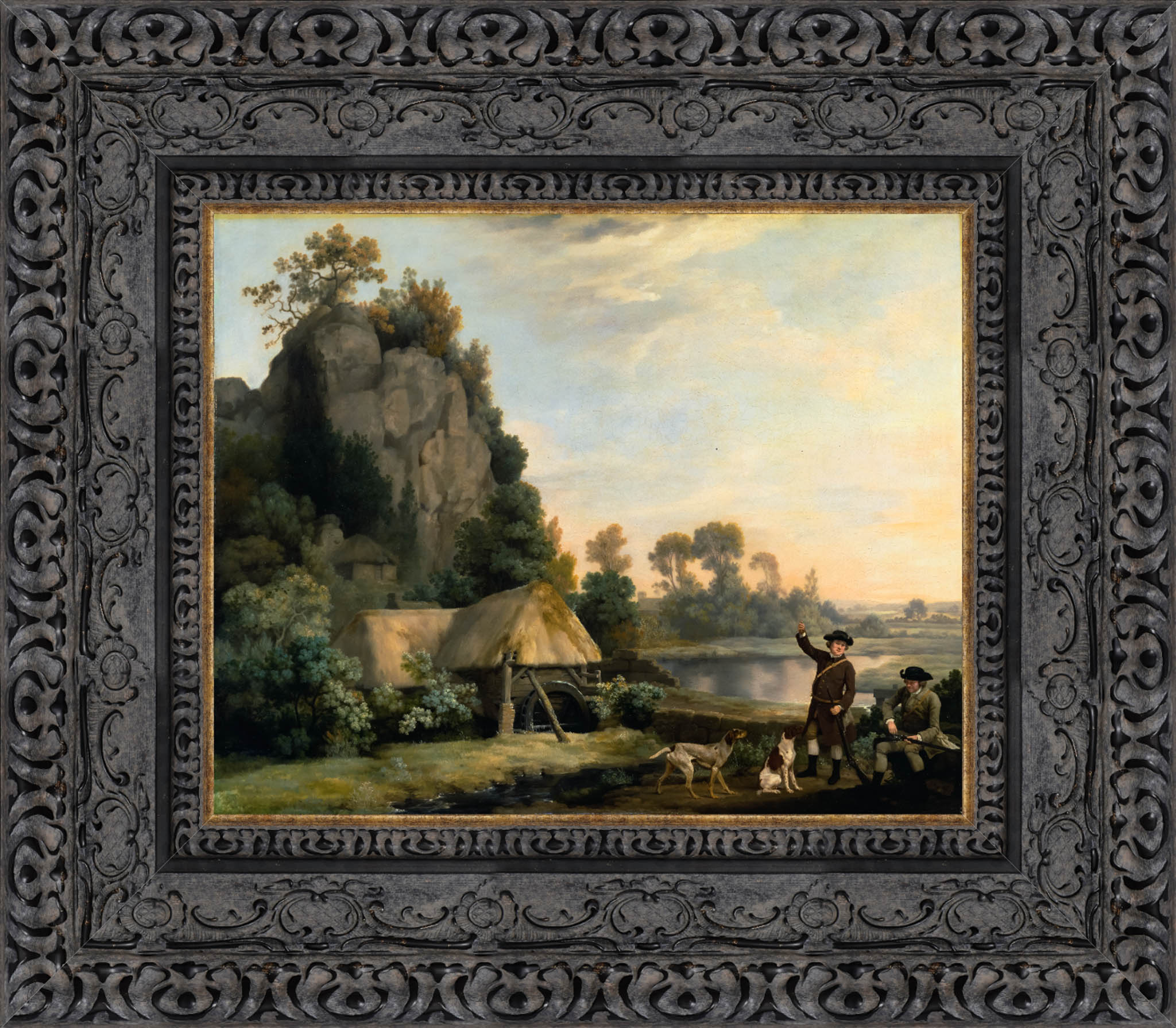Two Gentlemen Going A Shooting – George Stubbs, 1769 - Canvas Classics