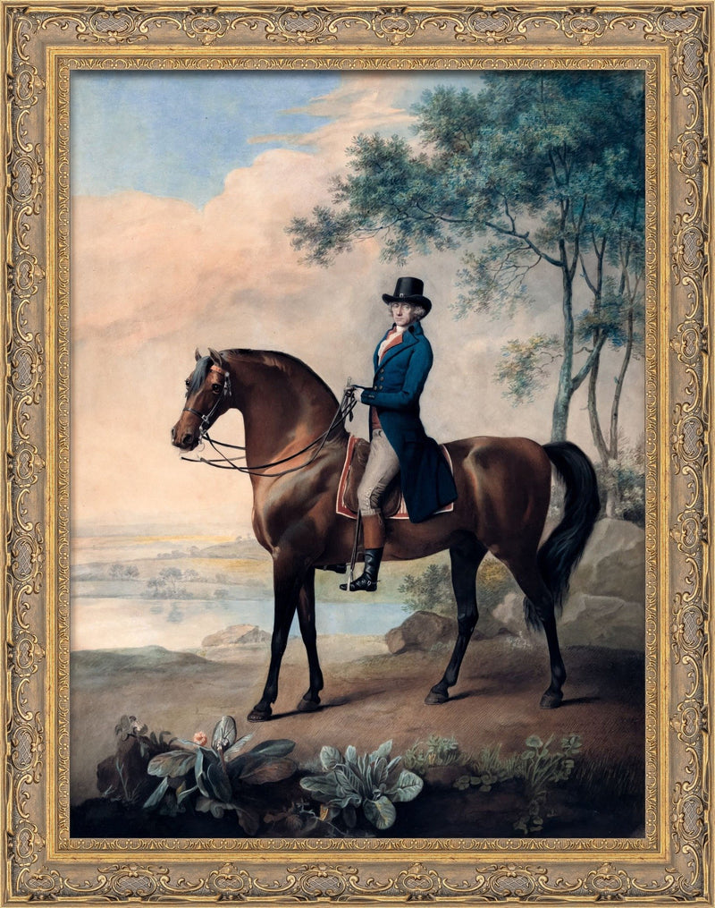 Warren Hastings On His Arabian Horse – George Stubbs, 1796