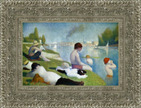 Silver frame