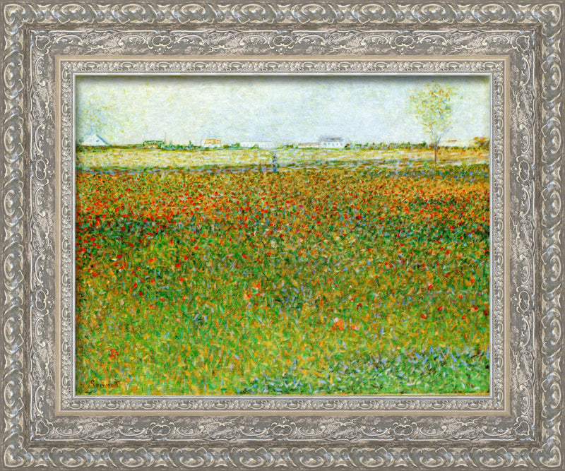 Field of Poppies – Georges Seurat, 1886