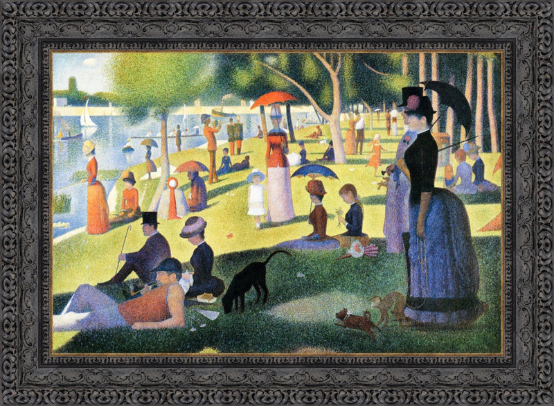 Sunday on the Île de la Grande Jatte – Georges Seurat, 1884-1886