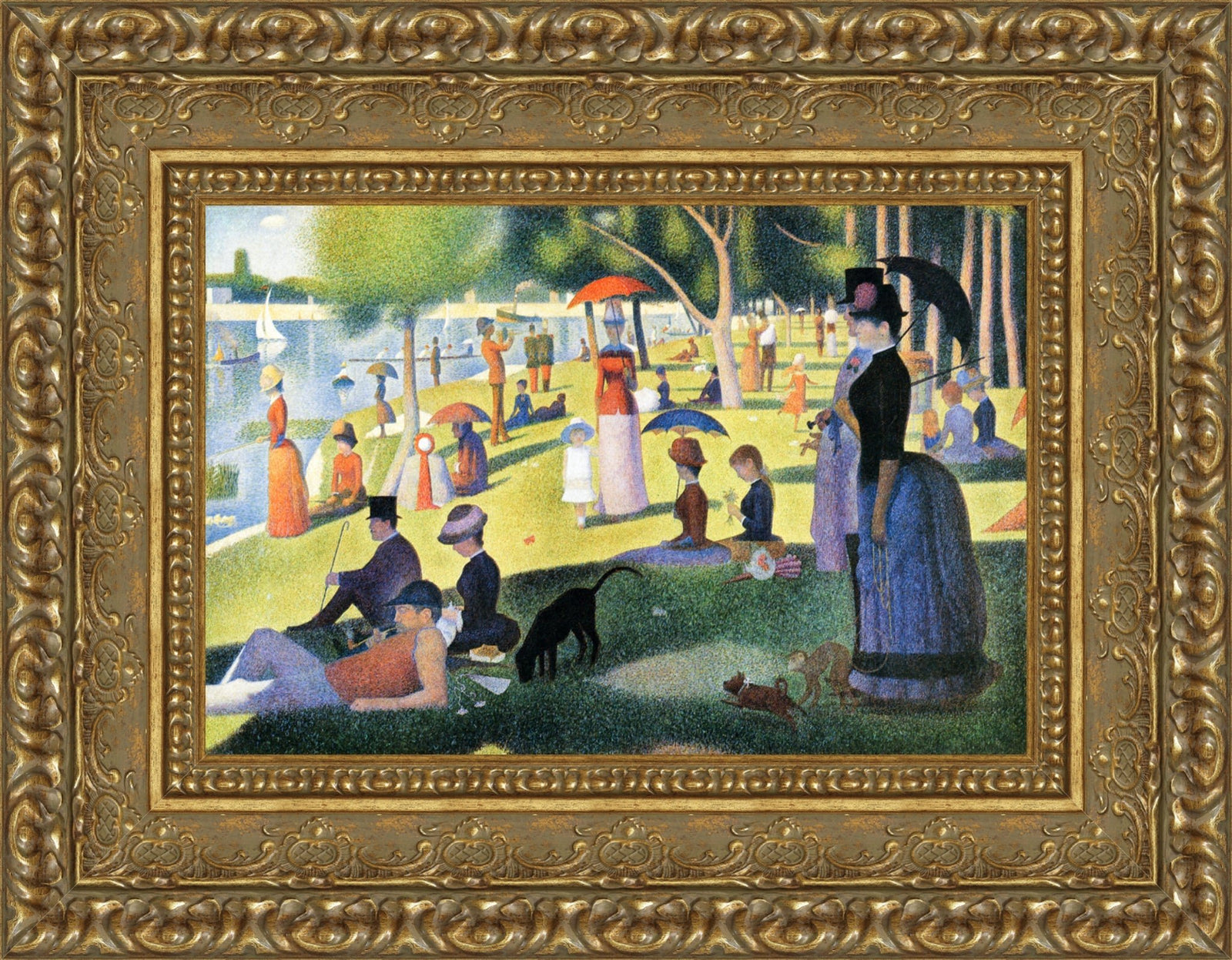 Sunday on the Île de la Grande Jatte – Georges Seurat, 1884-1886
