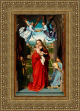 Virgin and Child with Four Angels – Gerard David, c. 1510