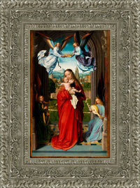 Silver frame