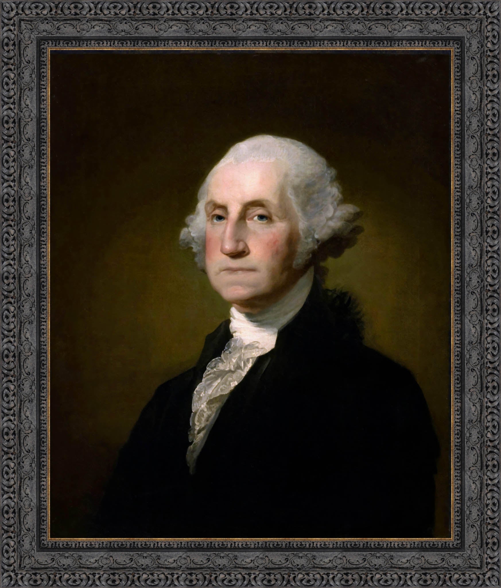 Athenaeum Portrait Of George Washington – Gilbert Stuart, 1796 - Canvas Classics