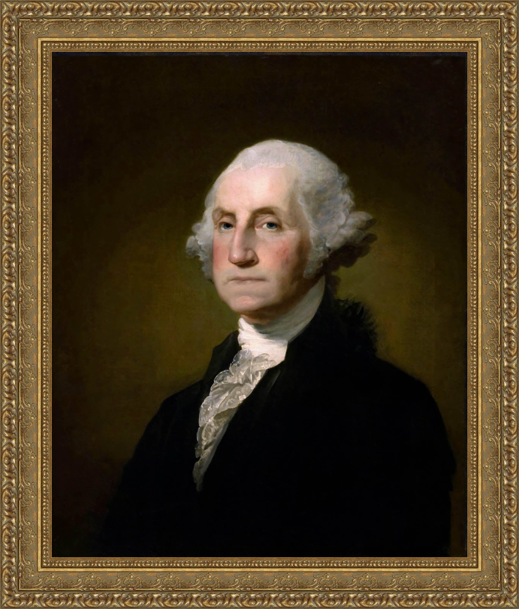 Athenaeum Portrait Of George Washington – Gilbert Stuart, 1796 - Canvas Classics