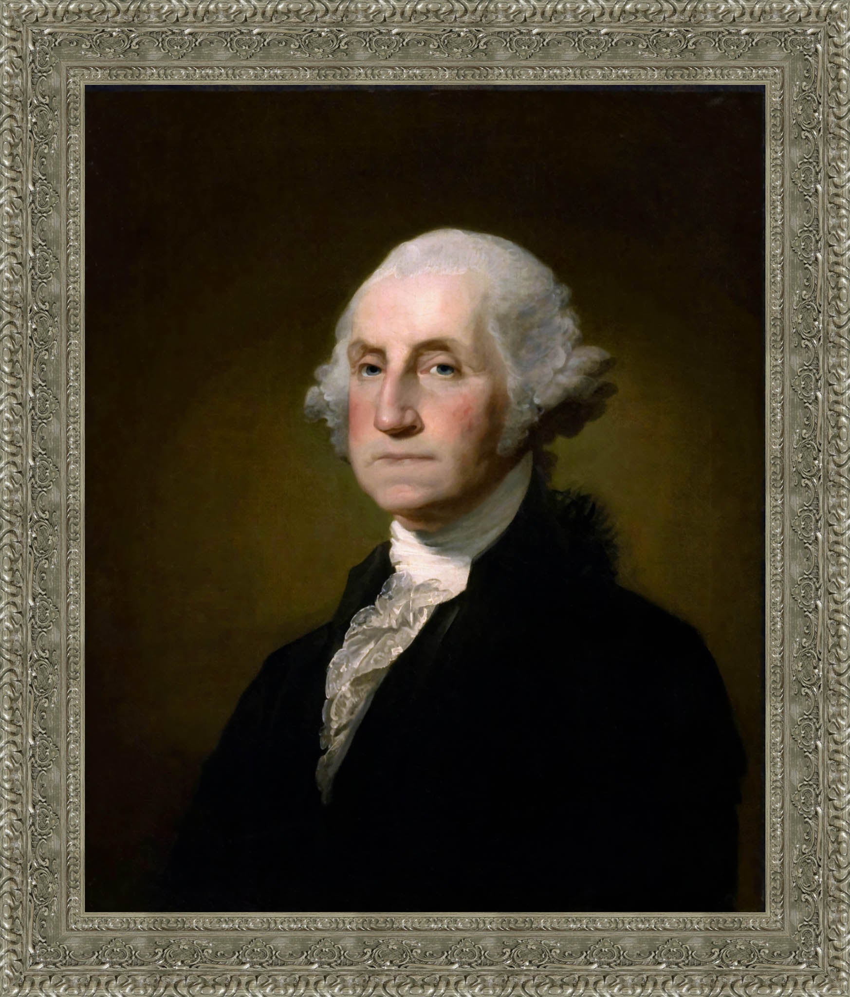 Athenaeum Portrait Of George Washington – Gilbert Stuart, 1796 - Canvas Classics