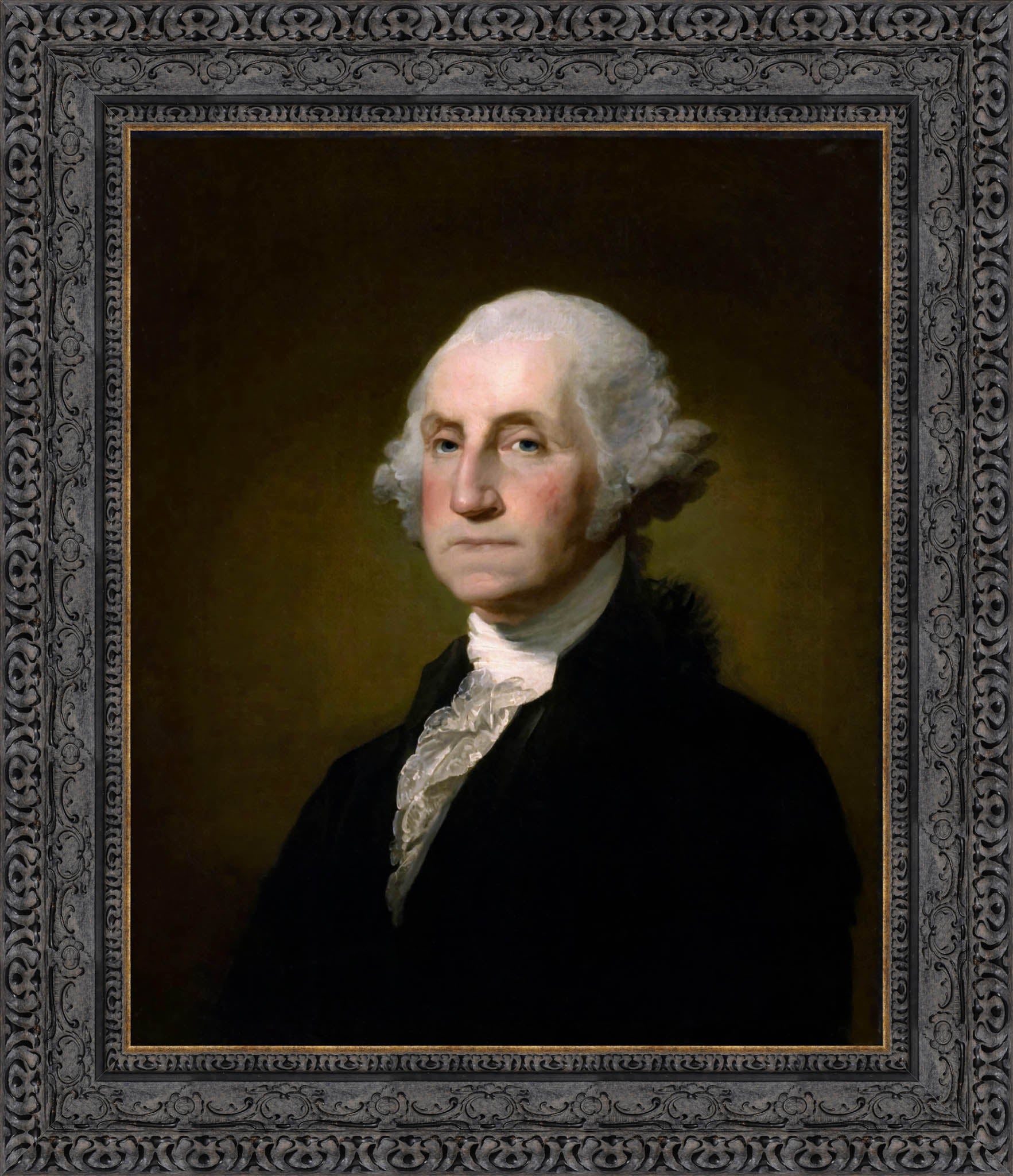Athenaeum Portrait Of George Washington – Gilbert Stuart, 1796 - Canvas Classics