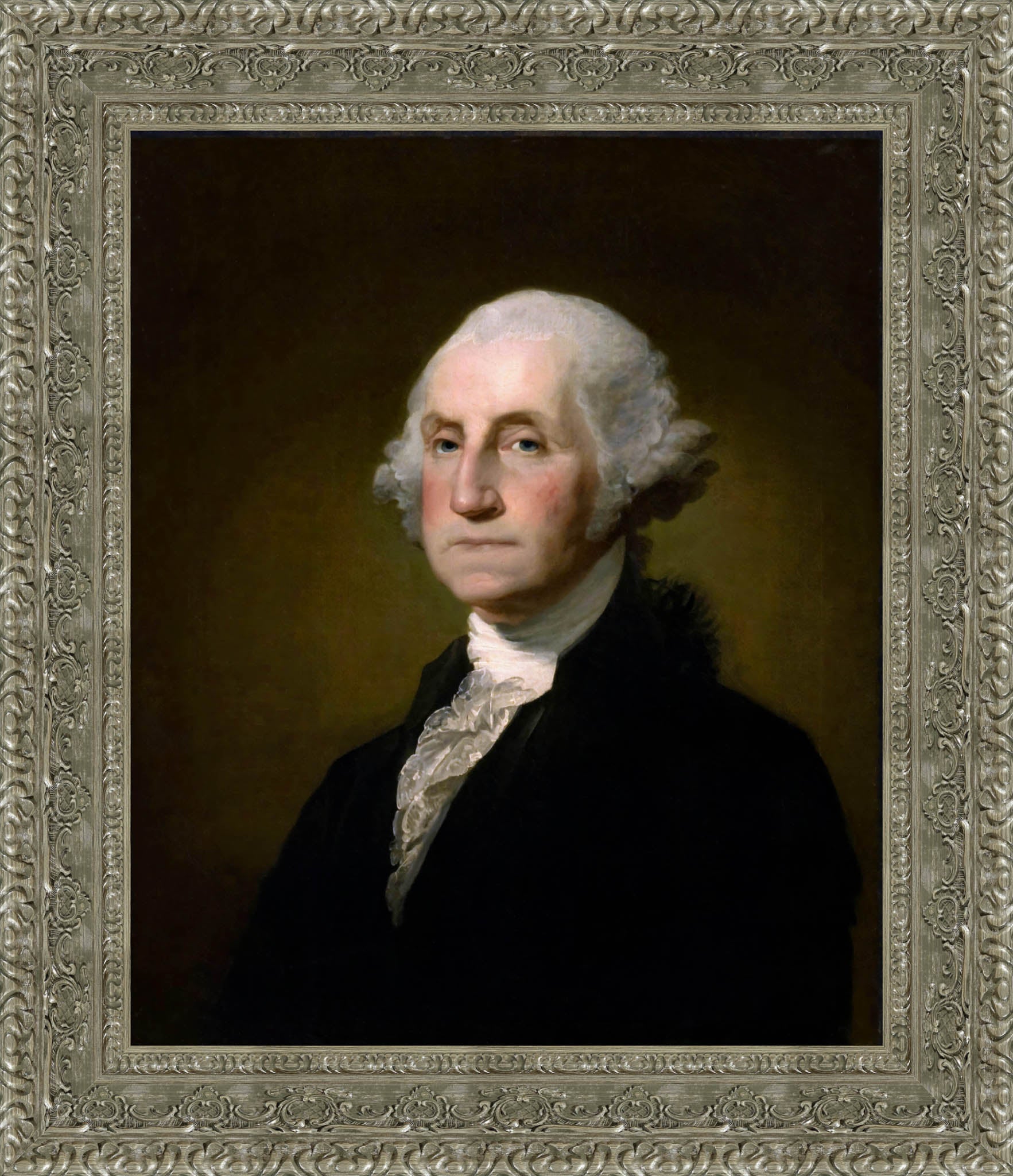 Athenaeum Portrait Of George Washington – Gilbert Stuart, 1796 - Canvas Classics