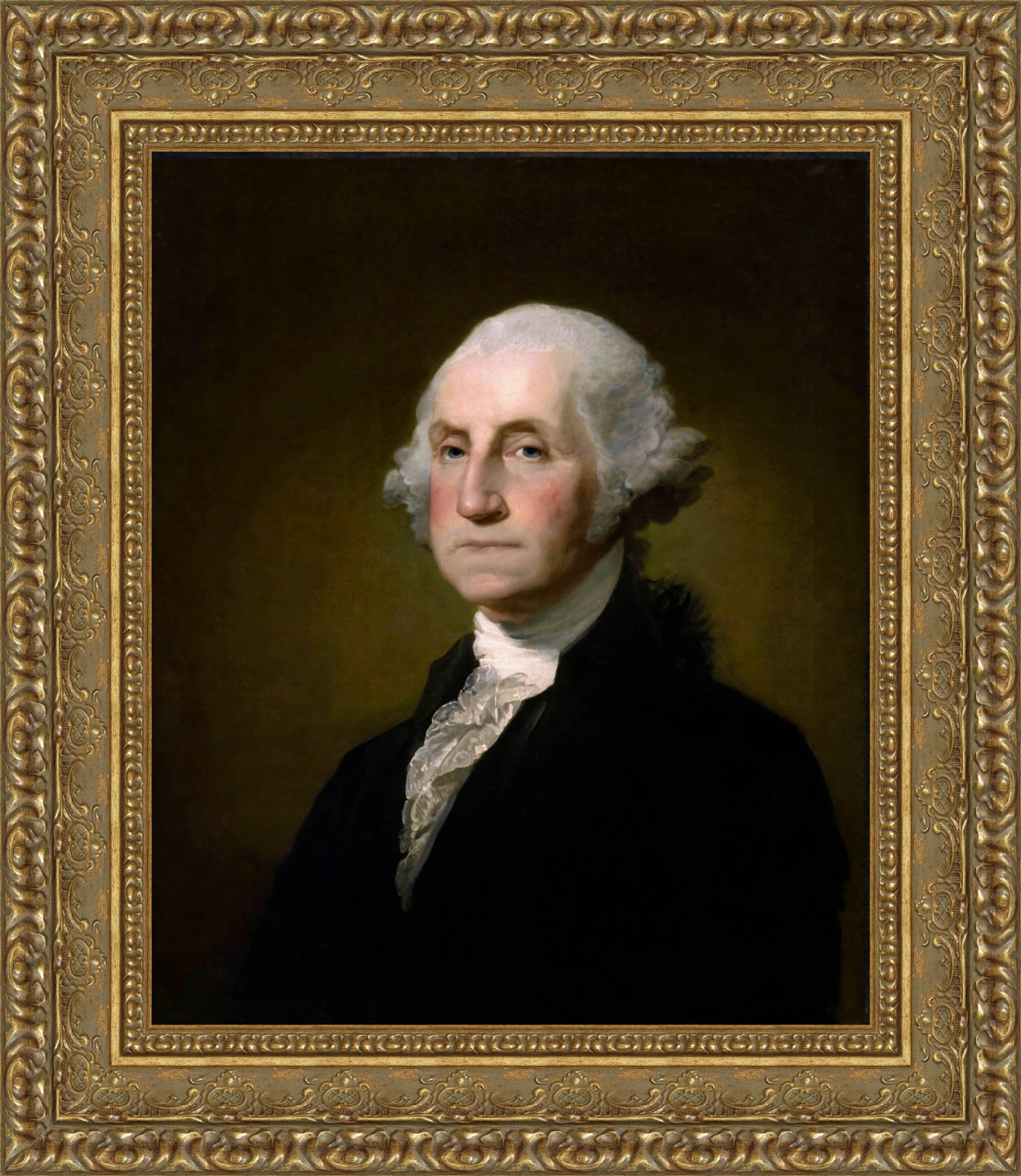 Athenaeum Portrait Of George Washington – Gilbert Stuart, 1796 - Canvas Classics