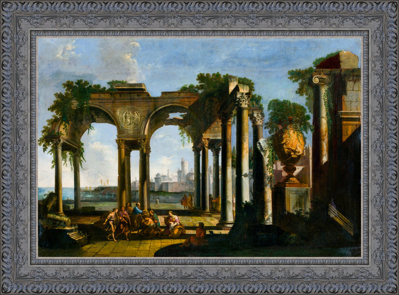 Saint Paul Preaching in Campagna – Giovanni Paolo Panini, 1730