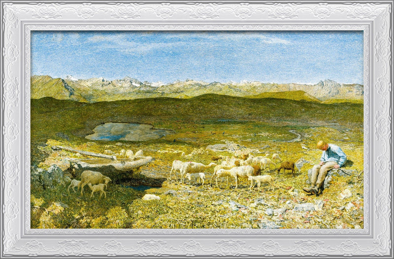 Alpine Pasture – Giovanni Segantini, 1894