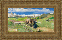 Gold frame