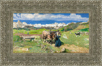 Silver frame