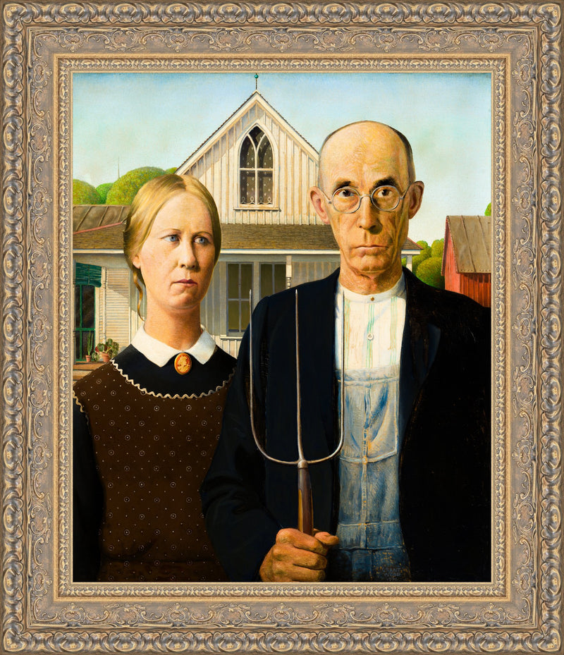 American Gothic – Grant Wood, 1930