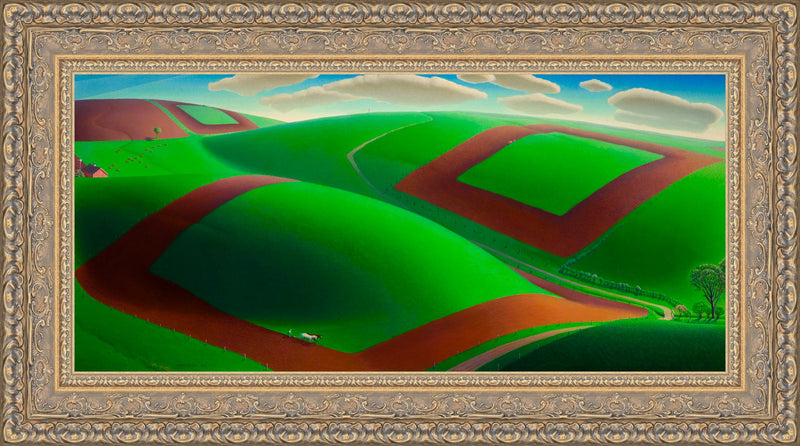 Spring Turning – Grant Wood, 1936