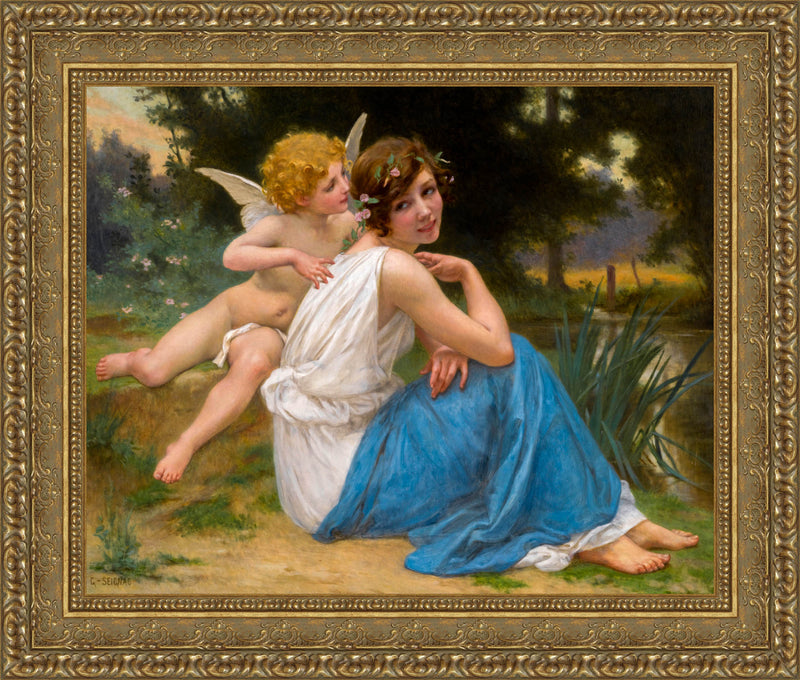 Cupid and Psyche – Guillaume Seignac, c. 1900
