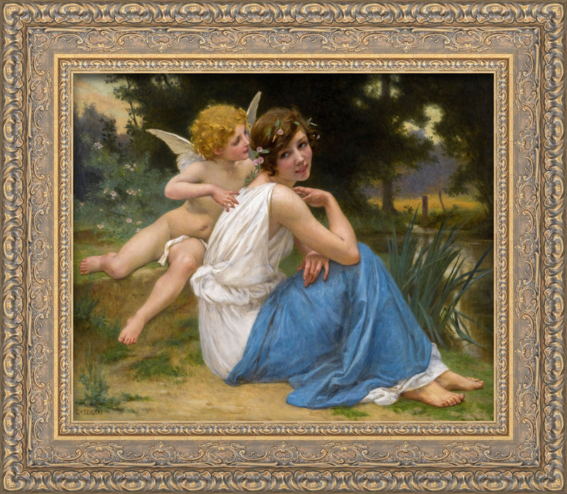 Cupid and Psyche – Guillaume Seignac, c. 1900