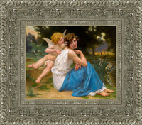 Silver frame