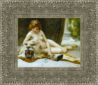 Silver frame