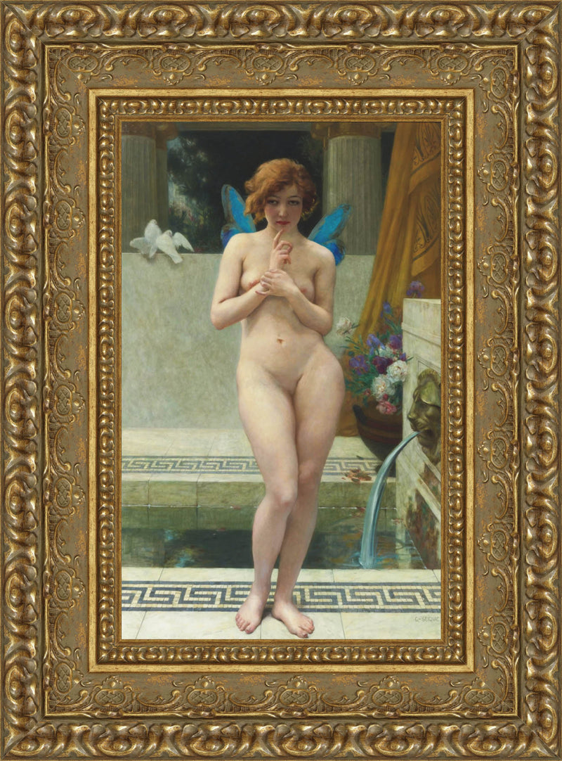 Psyche à la Fontaine – Guillaume Seignac, c. 1900