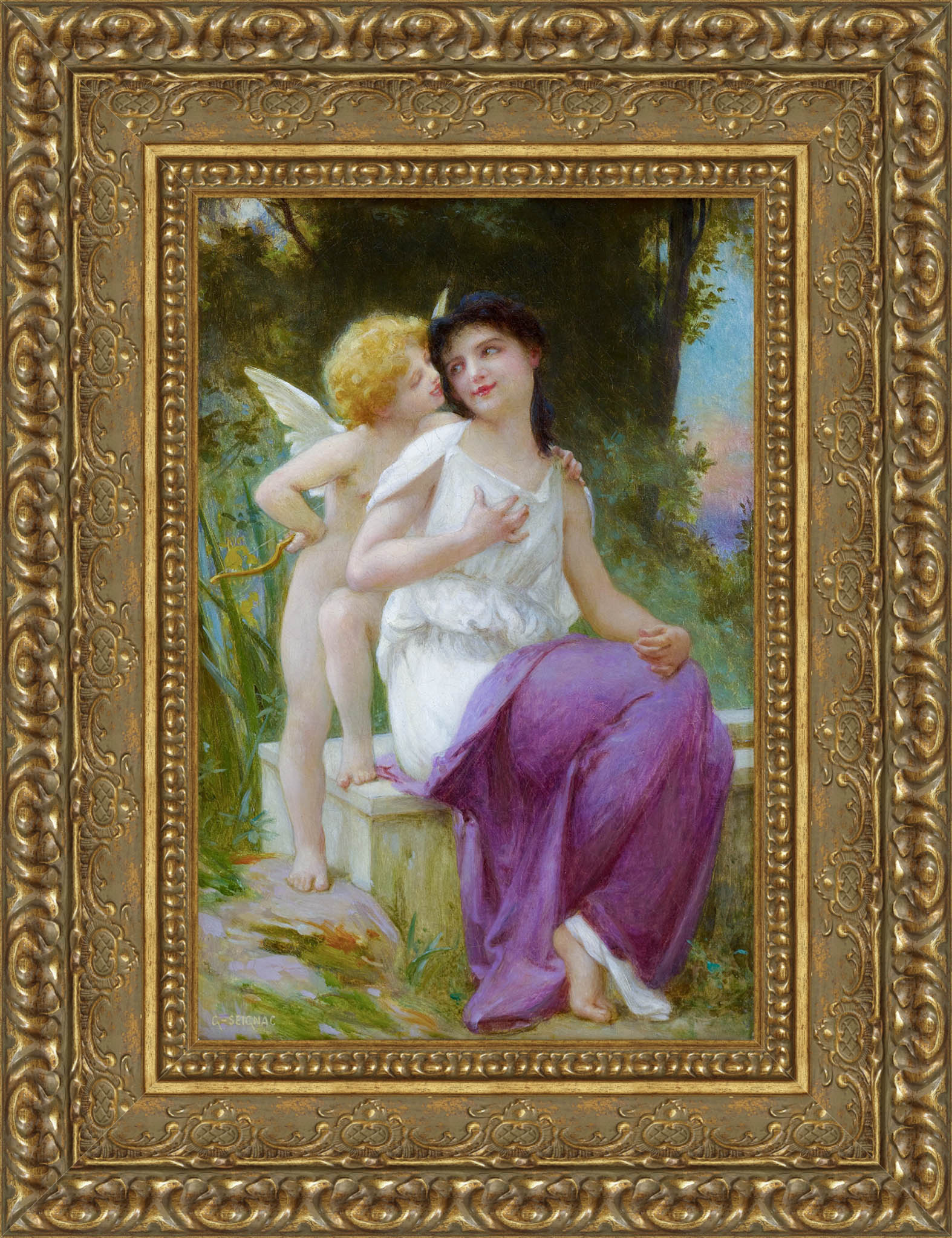 Venus Et L'Amour – Guillaume Seignac, c. 1900