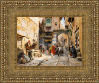Gold frame