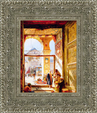 Silver frame