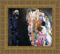 Gold frame