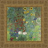 Farm Garden with Sunflowers – Gustav Klimt, 1905–1906