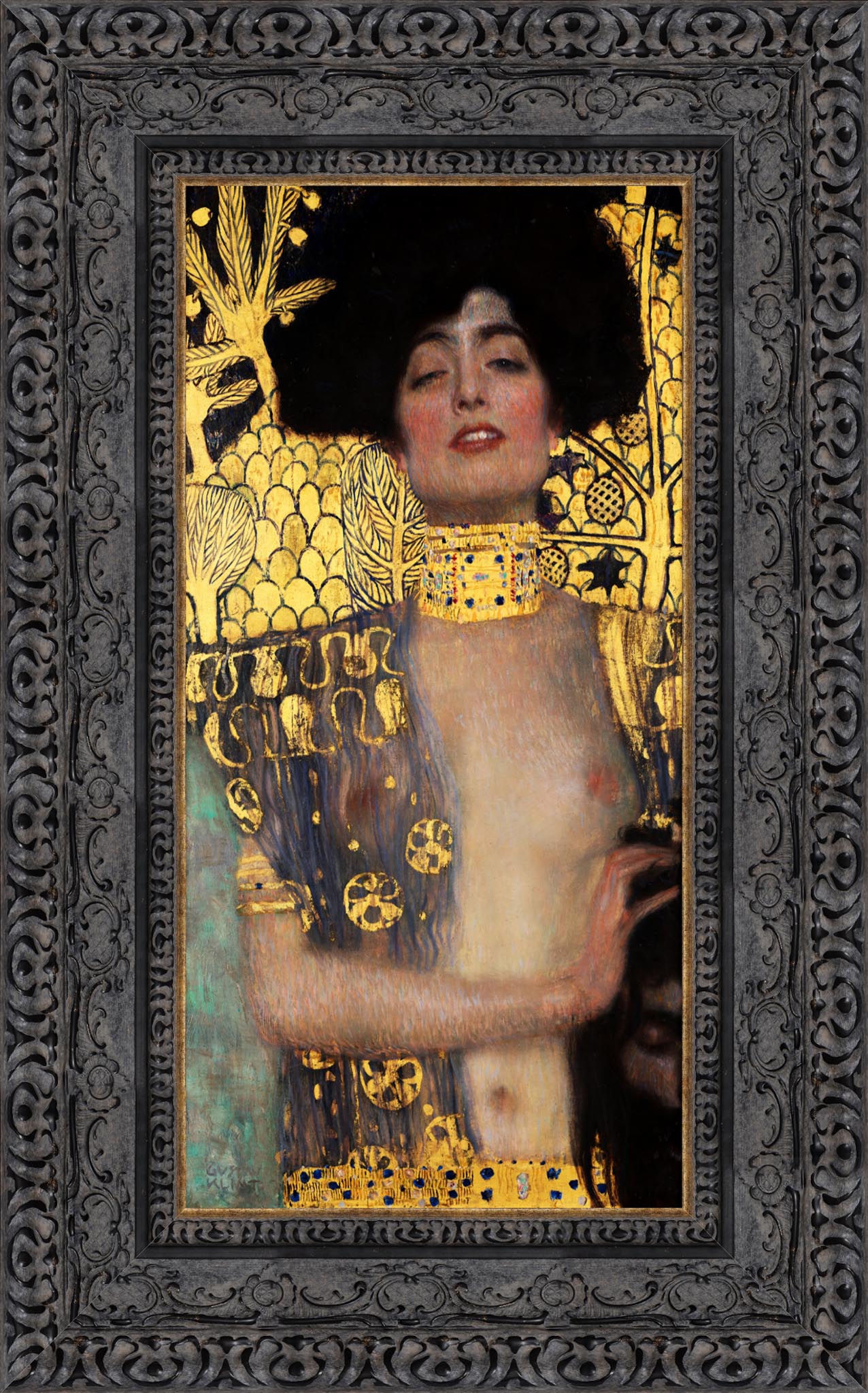 Judith I by Gustav Klimt — Framed Giclee Canvas Print | Canvas Classics