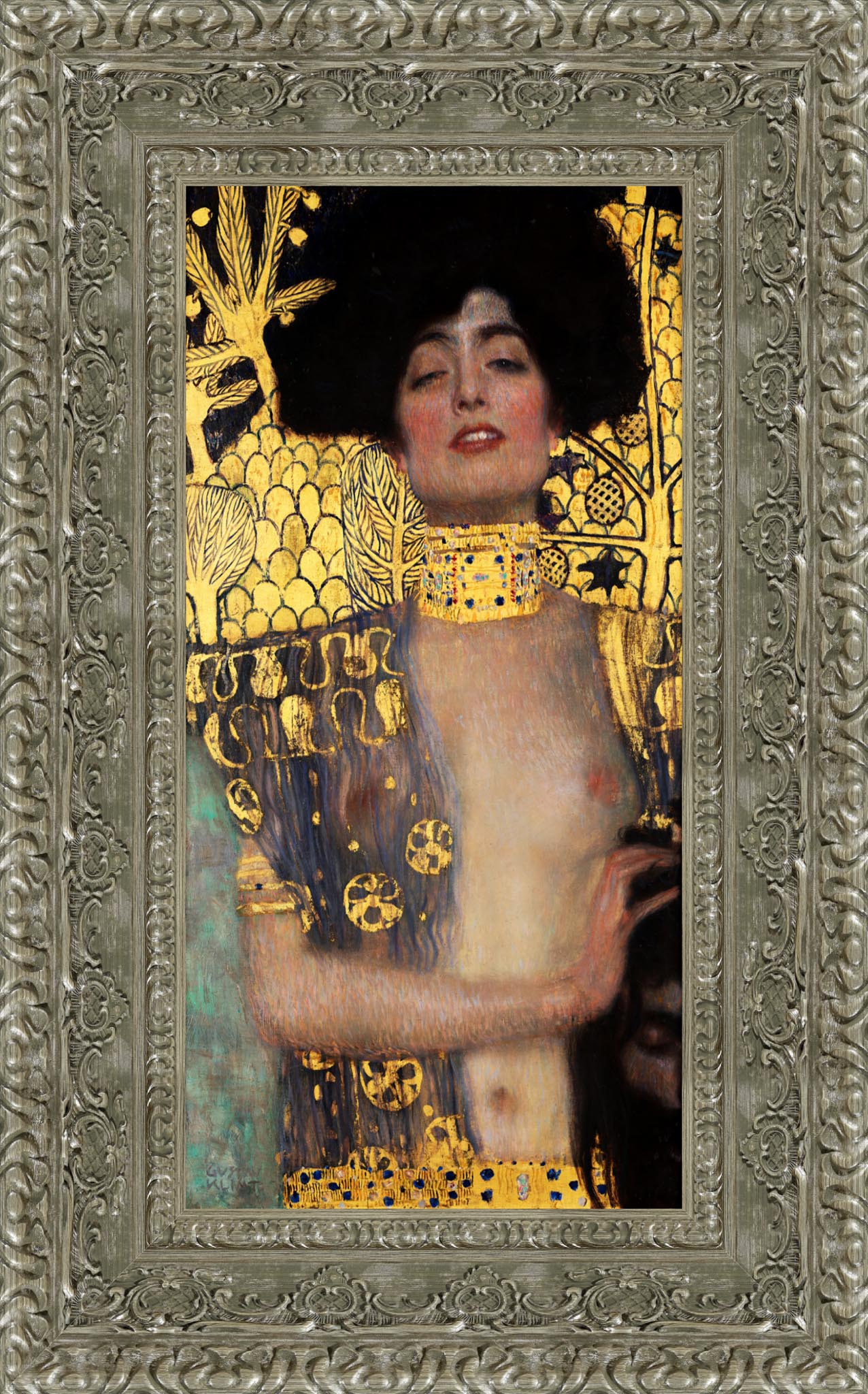 Judith I by Gustav Klimt — Framed Giclee Canvas Print | Canvas Classics