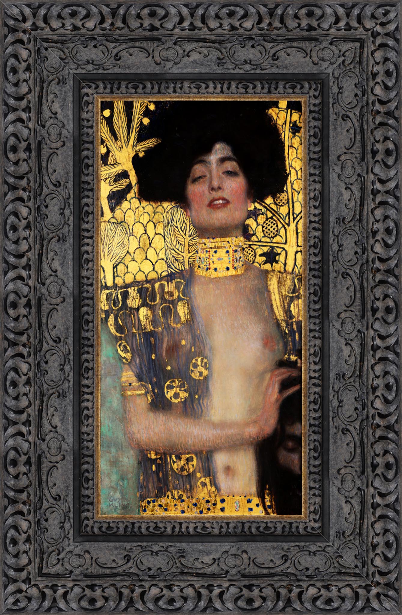 Judith I by Gustav Klimt — Framed Giclee Canvas Print | Canvas Classics