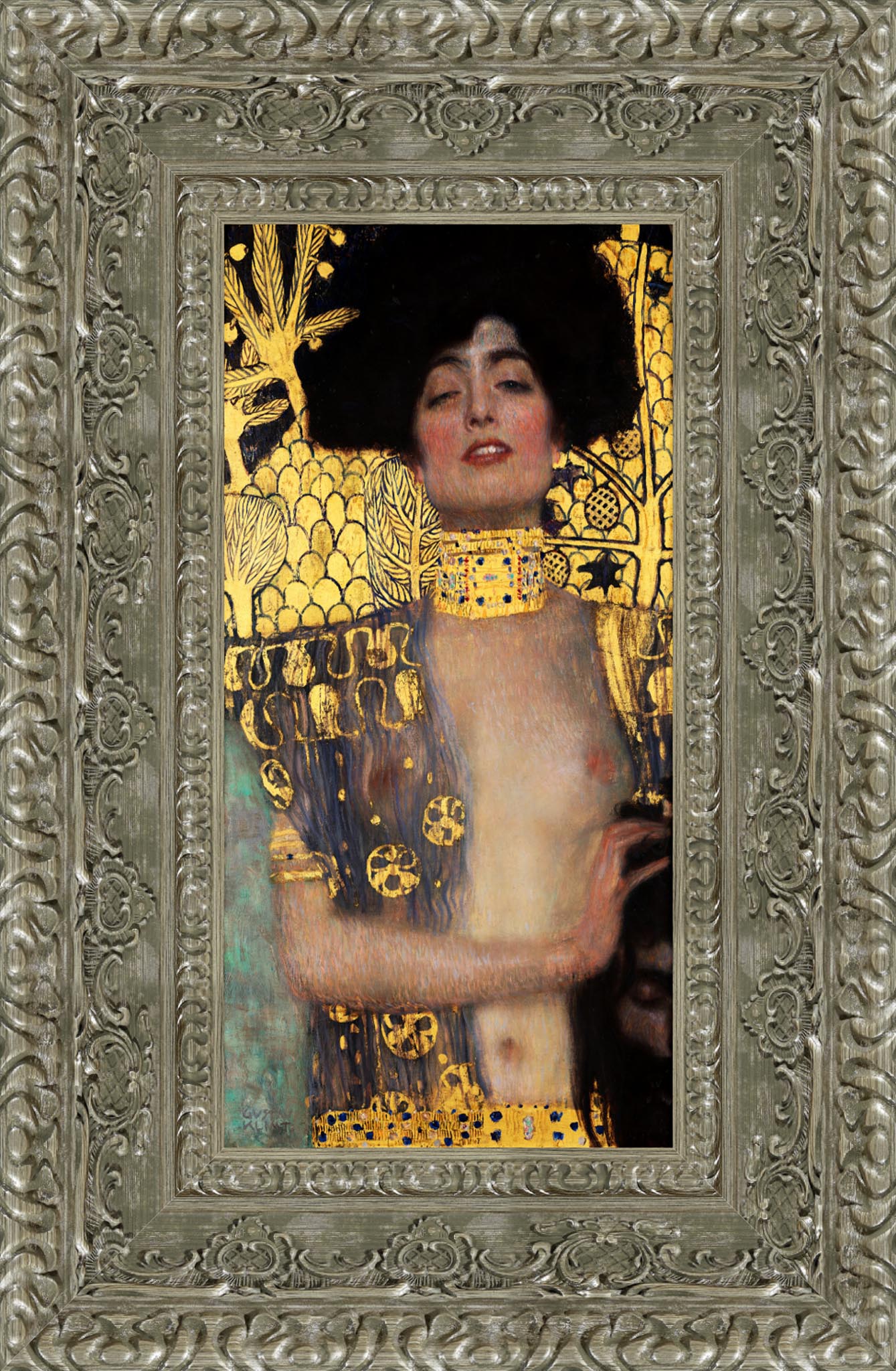 Judith I by Gustav Klimt — Framed Giclee Canvas Print | Canvas Classics